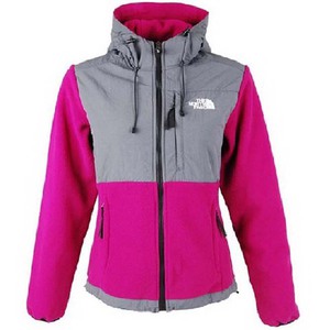 North Face Denali Fleece Hoodie Rose-Womens