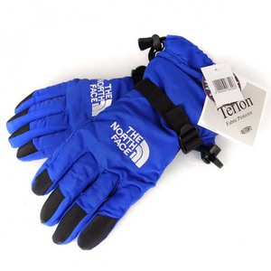 North Face Waterproof Gloves Blue