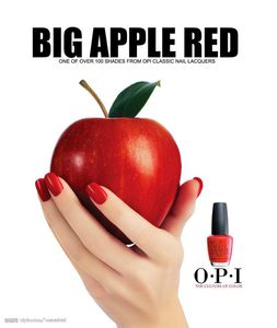 O.P.I. Big Apple Red