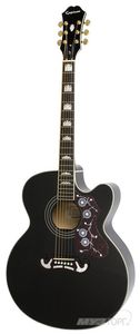 EPIPHONE EJ-200 BLACK GLD