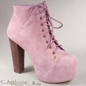 Ботильоны Jeffrey Campbell розовые