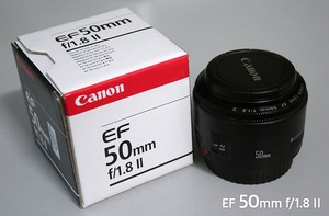 объектив Canon EF 50mm f/1.8 II