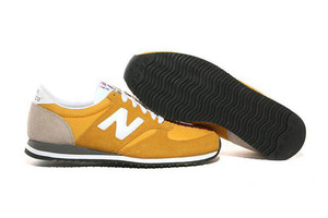 Mens new balance U420KW wax Yellow White Grey Sneakers