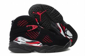 Air Jordan 8 Retro Black/Red Kids's