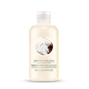 body shop coconut shower cream