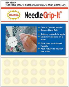 Needle Grip-It Flexible Self-Adhesive Dots