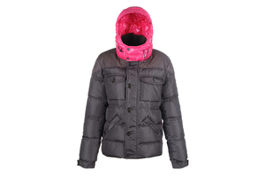 Moncler Men Rentilly Down Jacket Coffee Pink