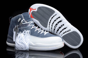 Heads Up: Suede Air Retro Jordan 12 On Sale with Grey & White