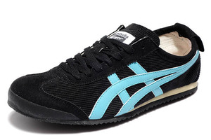 Mens Onitsuka Tiger Mexico 66 Lauta Black Blue Shoes