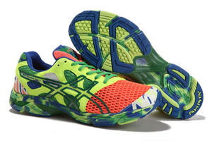 Mens Asics Gel Noosa TRI 7 Orange Green Blue Shoes