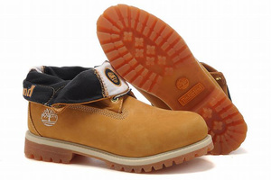 Timberland Roll Top Boot Wheat Blue Mens