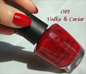 Лак для ногтей OPI Vodka&Caviar