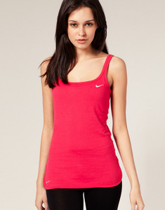 Nike Strappy Vest With Shelf Bra