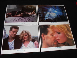 9 1/2 Weeks 8 Original Lobby Cards Mickey Rourke Kim Bassinger