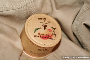 Матирующая пудра Skinfood Peach Sake Silky Finish Powder