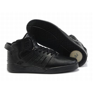 Men All Black High Top Supra Skytop III Skate Shoes