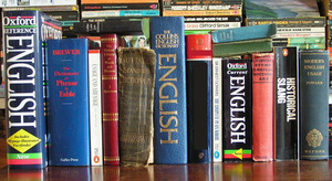 English dictionaries