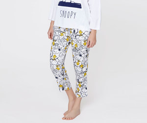 Snoopy slim fit pants