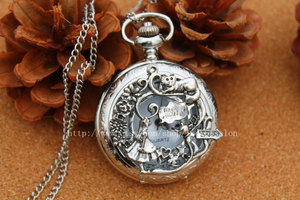 Alice in Wonderland Pocket Watch