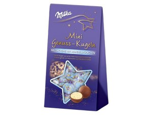 Milka Mini Genuss-Kugeln Milchcreme mit Mandelstuckchen