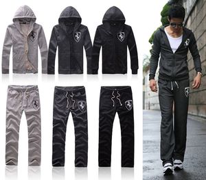 Mens Stylish Casual Sport Suits Leisure Coat and Pants