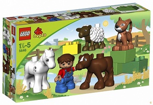 Конструктор Lego DUPLO Фермерский питомник, лего 5646