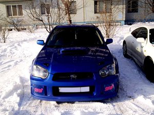 Капот и бампер STI