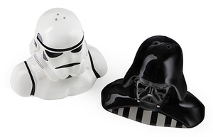 ThinkGeek :: Star Wars Salt & Pepper Shakers