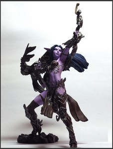 World of Warcraft Series 5 — Alathena Moonbreeze Night Elf Hunter