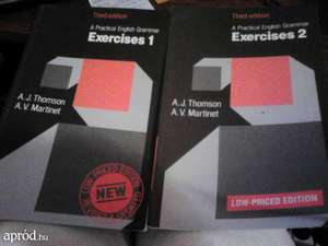 A Practical English Grammar: Exercises 1 by Thompson A.J. & Martinet A.V