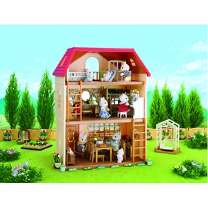 Sylvanian Families - трехэтажный дом