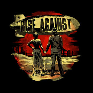 Футболка Rise Against с дирижаблем