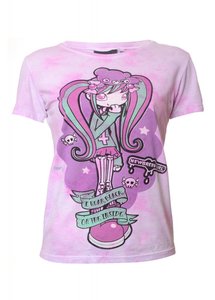 NEWBREED GIRL VIOLETTA GOTH T-SHIRT