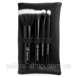 Дорожный набор кистей e.l.f. Studio Stipple Brush Travel Set