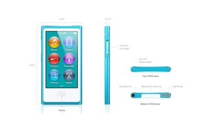 iPod nano голубой или зеленый