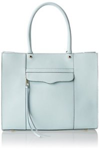 Rebecca Mincoff Medium MAB Tote светло-голубой