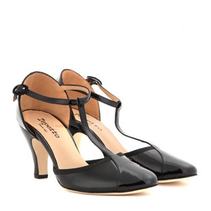 Baya patent leather T-bar pumps