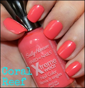 Sally Hansen	Hard As Nails Xtreme Wear Nail Color Coral Reef