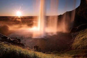 Водопад Сельяландфосс (Исландия)