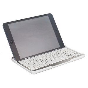 Беспроводная клавиатура Mobile Keyboard mini White для iPad mini