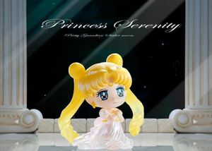 Megahouse Petit Chara Land Sailormoon Princess Serenity Set Figure+Moon Stick