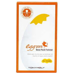 Полоски для очищения пор TONYMOLY EGG PORE 7 шт