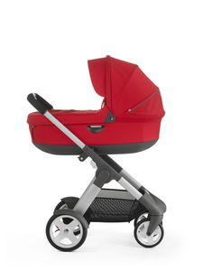 Коляска Stokke Crusi 2 в 1 красная или чёрная