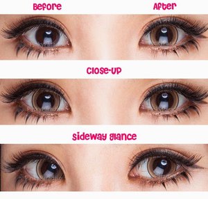 Princess Pinky Eclipse Brown Circle Lenses