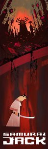 Samurai Jack Poster Movie Insert 14x36