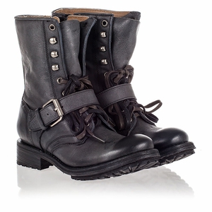 Ash Roses Womens Boot Black Leather