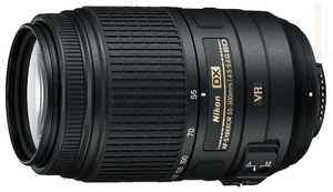 Nikon 55-300mm f/4.5-5.6G ED DX VR AF-S Nikkor