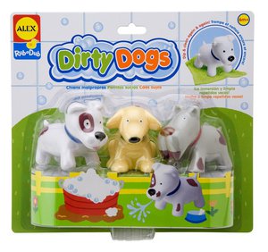 ALEX® Toys - Bathtime Fun Dirty Dogs 825DN