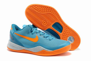 Kobe Bryant Basketball VIII(8) Baltic Blue & Neo Turquoise/Bright Citrus Mens Style Shoes