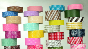 Washi Tape( цветной скотч, иногда с рисунками,бумажный,тканевый,пластиковый)